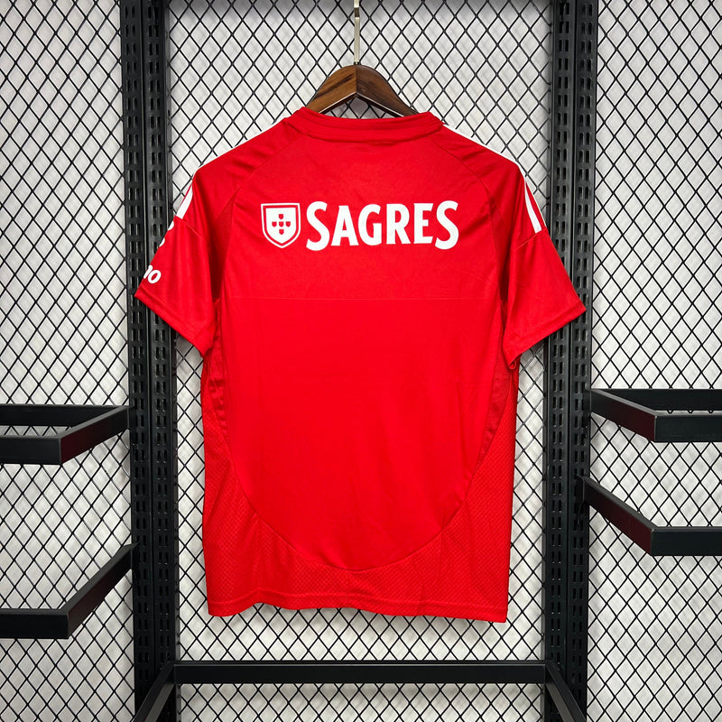 Camisa Benfica Home 24/25 - Adidas Torcedor Masculina - Lançamento